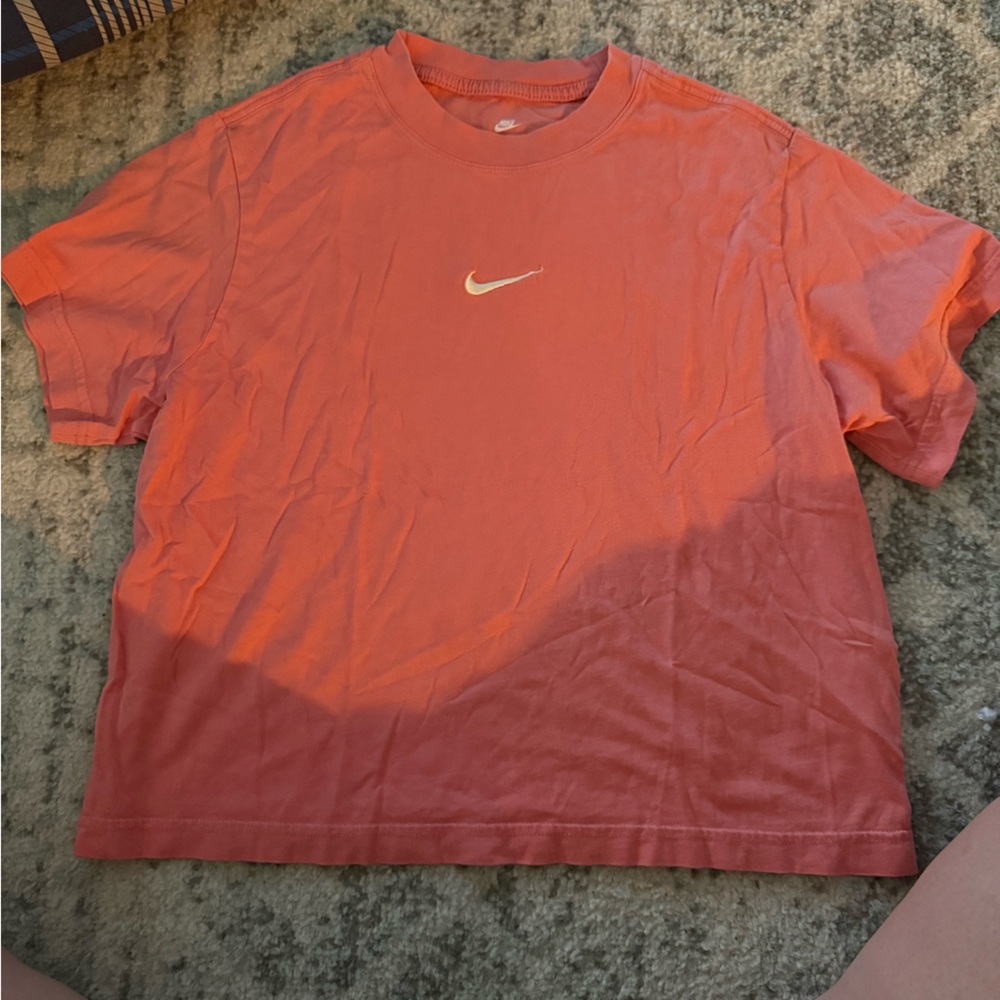 Nike Burnt Orange Loose Fit Tee